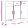 Senkki Sonoma tammi 91x28x75 cm tekninen puu
