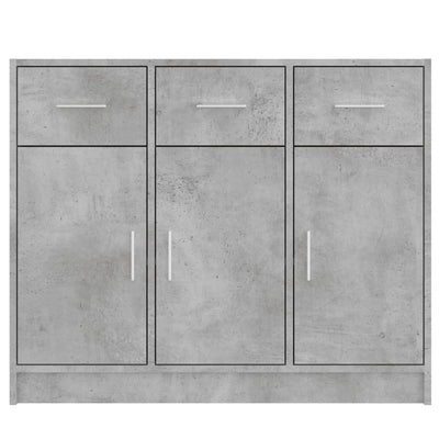 Senkki betoninharmaa 91x28x75 cm tekninen puu