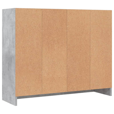 Senkki betoninharmaa 91x28x75 cm tekninen puu