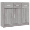 Senkki harmaa Sonoma 91x28x75 cm tekninen puu