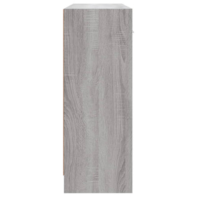 Senkki harmaa Sonoma 91x28x75 cm tekninen puu
