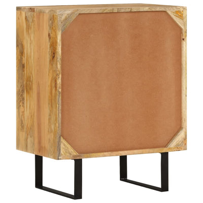 Senkki 2 ovella 55x35x70 cm täysi mangopuu