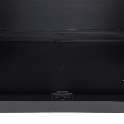 Puutarhan varastokaappi harmaa ja musta 65x37x165 cm PP