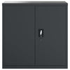 Antrasiitti arkistokaappi Meyer 90x40x90cm (teräs)