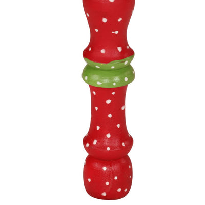 Punainen sohvapöytä Rahmi (käsinmaalattu mangopuu)