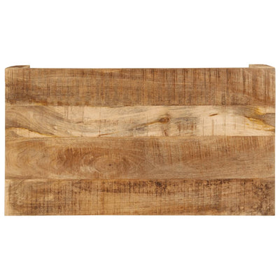 Sohvapöytä 100x55x40 cm täysi mangopuu