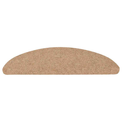 Beige itsekiinnittyvät porrasmatot Wilson 56x17x3cm (10 kpl)