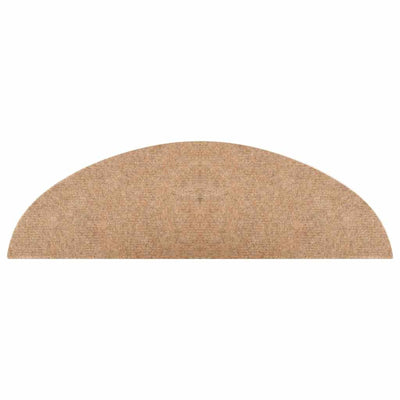 Beige itsekiinnittyvät porrasmatot Wilson 56x17x3cm (10 kpl)