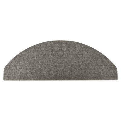Itsekiinnittyvät porrasmatot 10 kpl harmaa 56x17x3 cm