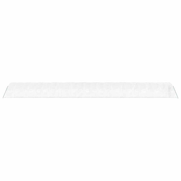 Kasvihuone teräsrungolla valkoinen 120 m² 24x5x2,3 m