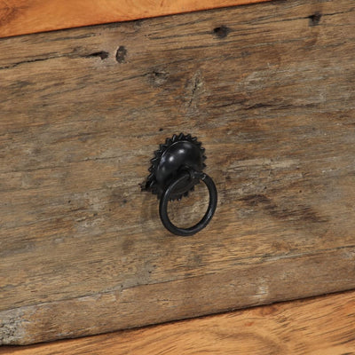 Sivukaappi 55x33x75 cm täysi akasiapuu