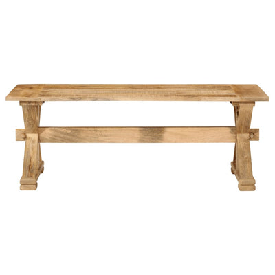 Sohvapöytä 110x52x40 cm täysi mangopuu