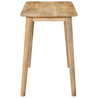 Ruokapöytä 112x52x76 cm täysi mangopuu