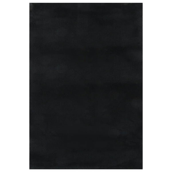Shaggy-matto musta 240x305 cm polyesteri
