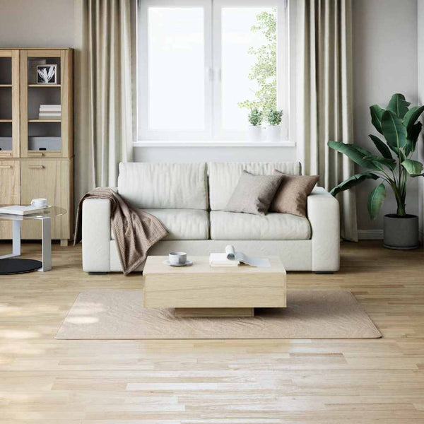Shaggy-matto beige 120x183 cm polyesteri