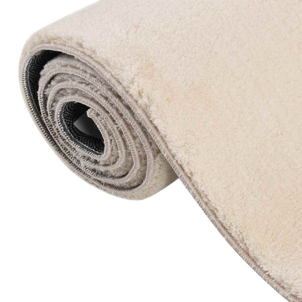 Shaggy-matto beige 120x183 cm polyesteri