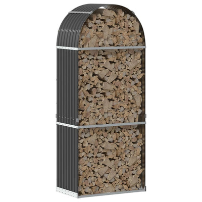 Antrasiitti puuteline Rozmari 80x45x190cm (galvanoitu teräs)