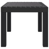 Antrasiitti puutarhapöytä Dini 59x47x40cm (pp)