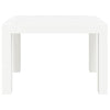 Valkoinen puutarhapöytä Dini 59x47x40cm (pp)