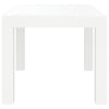 Valkoinen puutarhapöytä Dini 59x47x40cm (pp)
