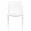 Puutarhatuolit 2 kpl valkoinen 50x46x80 cm polypropeeni