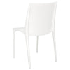 Puutarhatuolit 2 kpl valkoinen 50x46x80 cm polypropeeni