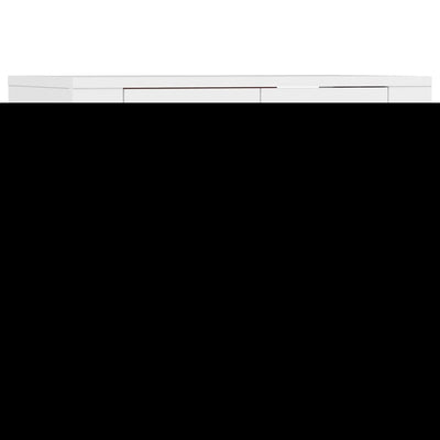 Valkoinen seinäkiinnitettävät tv-kaapit Tarr 57x34,5x40cm (2 kpl)