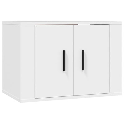 Seinäkiinnitettävät TV-kaapit 3 kpl valkoinen 57x34,5x40 cm