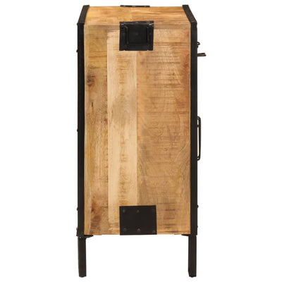 Senkki 80x31x66 cm täysi karkea mangopuu ja metalli