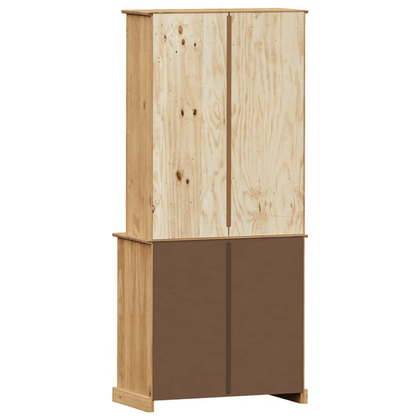 Kaappi VIGO 78x40x175 cm täysi mänty