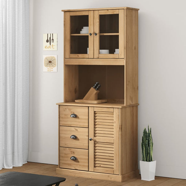 Kaappi VIGO 78x40x175 cm täysi mänty