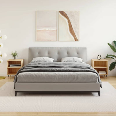 Sonoma-tammi yöpöydät Binoni 40x30x50cm (2 kpl, puinen)