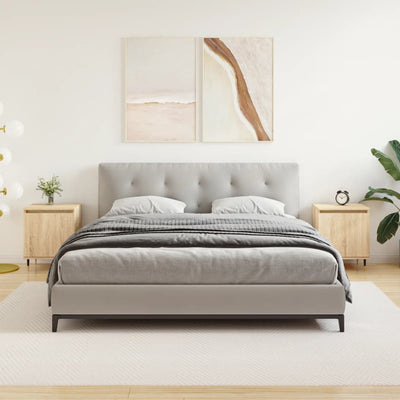 Sonoma-tammi yöpöydät Tarapanel 40x30x50cm (2 kpl, puinen)