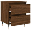 Ruskea yöpöytä Kristyn 40x35x50cm (puinen)
