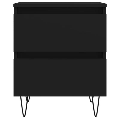 Musta yöpöytä Deda 40x35x50cm (puinen)