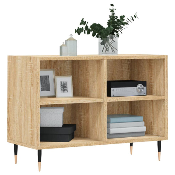 TV-taso Sonoma-tammi 69,5x30x50 cm tekninen puu