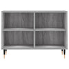 TV-taso harmaa Sonoma 69,5x30x50 cm tekninen puu