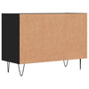 TV-taso musta 69,5x30x50 cm tekninen puu