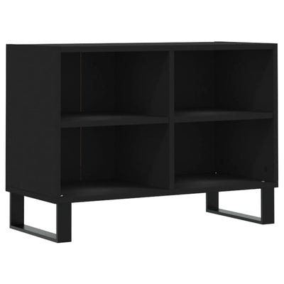 TV-taso musta 69,5x30x50 cm tekninen puu