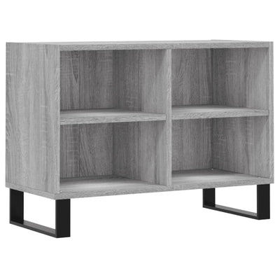 TV-taso harmaa Sonoma 69,5x30x50 cm tekninen puu