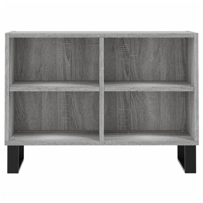 TV-taso harmaa Sonoma 69,5x30x50 cm tekninen puu