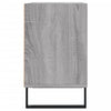 TV-taso harmaa Sonoma 69,5x30x50 cm tekninen puu