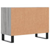 TV-taso harmaa Sonoma 69,5x30x50 cm tekninen puu