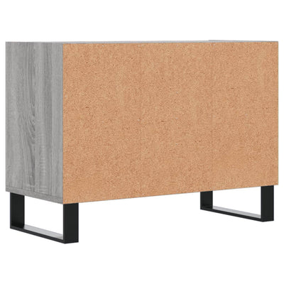 TV-taso harmaa Sonoma 69,5x30x50 cm tekninen puu