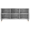 TV-taso betoninharmaa 103,5x30x50 cm tekninen puu
