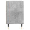 TV-taso betoninharmaa 103,5x30x50 cm tekninen puu