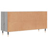 Harmaa TV-taso teknisestä puusta, mitat 103,5x30x50 cm, malli Sonoma