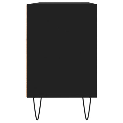 TV-taso musta 103,5x30x50 cm tekninen puu