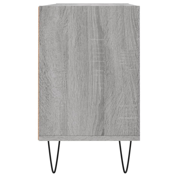 Sonoma-harmaa TV-taso 103,5x30x50 cm teknisestä puusta