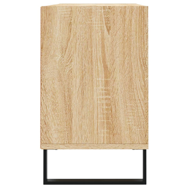 Sonoma-tammesta valmistettu TV-taso 103,5x30x50 cm teknisestä puusta